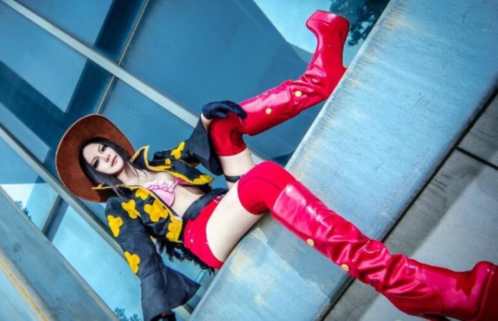 素和cosplay海贼王罗宾