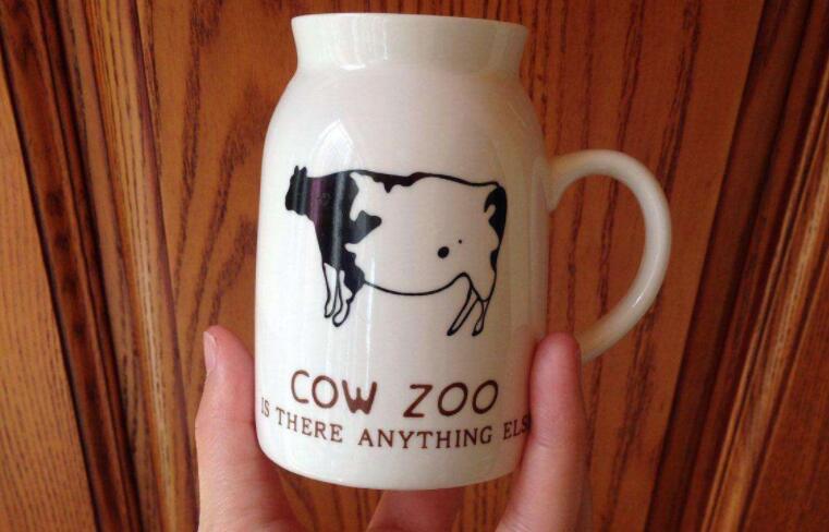 呆萌可爱的cowzoo杯子