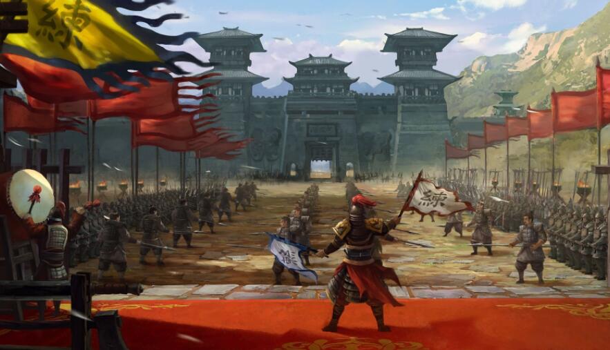 皇帝禁卫军操练