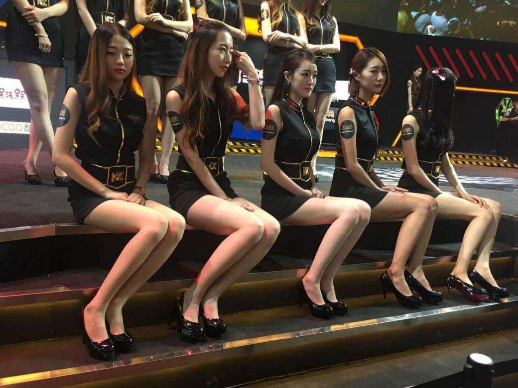 ChinaJoy Showgirl的美腿
